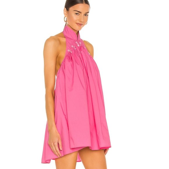 REVOLVE Dresses & Skirts - SAU LEE Aster Mini Dress in Rose Pink NWT Size 4